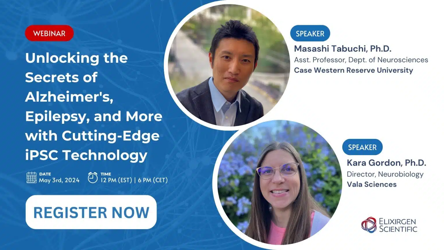 Webinar: Unlocking the Secrets of Alzheimer’s, Epilepsy, and More with Cutting-Edge iPSC Technology