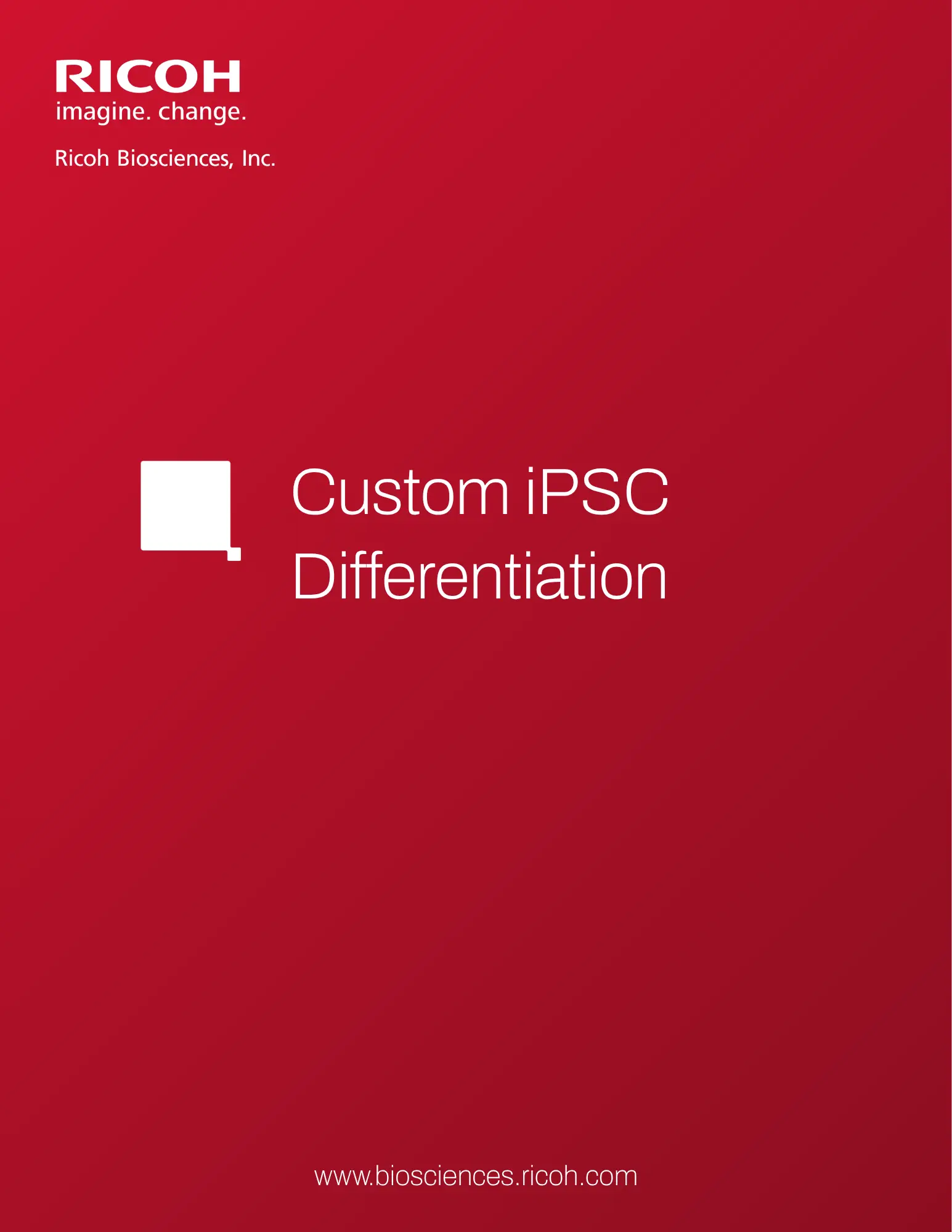 Custom iPSC Differentiation